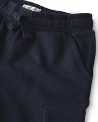 Toddler Boy Organic Cotton French Terry Cargo Pants