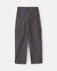 Boys Baggy Cargo Pants - Black