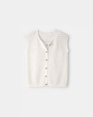 Girls 2-Piece Sweater Top Set - White