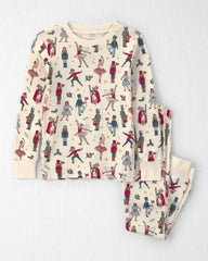 Toddler 2-Piece Organic Cotton Pajamas in Nutcracker