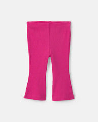 Baby Girl 3-Piece Sports Fleece Long-Sleeve Layering Set - Pink