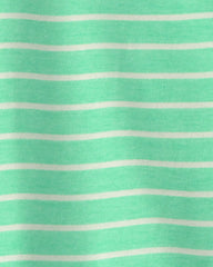 Toddler Striped Tee - Green