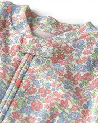Baby Girl Organic Cotton Sleep & Play Pajama in Spring Floral