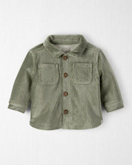 Baby Boy Recycled Ribbed Velour Jacket