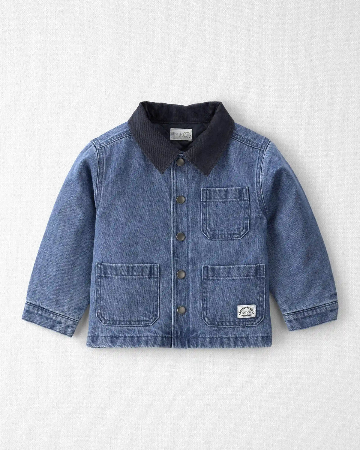 Toddler Organic Cotton Denim Barn Jacket