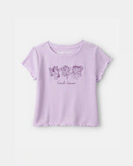 Toddler Girl 2-Piece Bluey™ Short-Sleeve Pajama Set - Purple