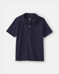 Boys Uniform Active Polo Shirt - Navy