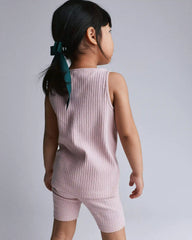 Toddler Girl Brooklyn Bike Shorts - Light Pink