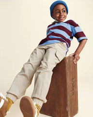 Boys Cargo Joggers - Khaki