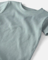 Toddler 2-Piece Organic Cotton Ribbed Pajamas