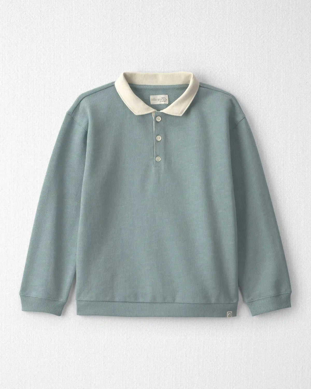 Boys Organic Cotton French Terry Polo