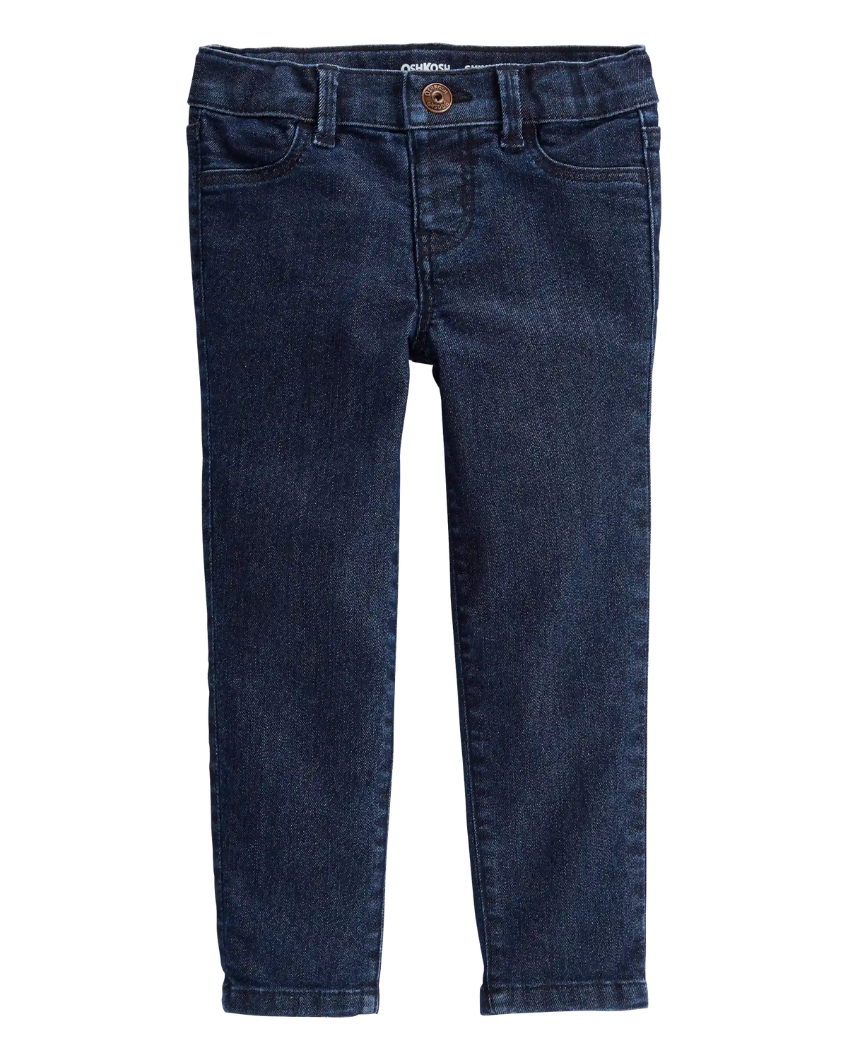 Baby Dark Blue Wash Skinny-Leg Jeans