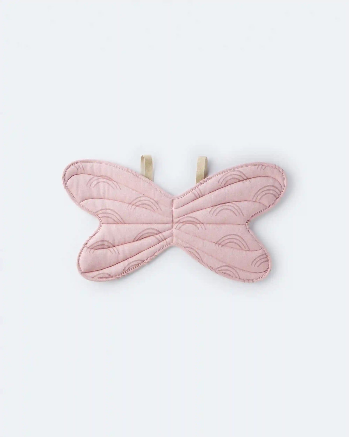 Toddler Girl Rainbow Dress Up Wings - Light Pink