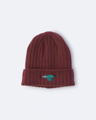 Toddler Duck Beanie - Burgundy