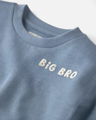 Toddler Boy  Organic Cotton Big Bro Pullover