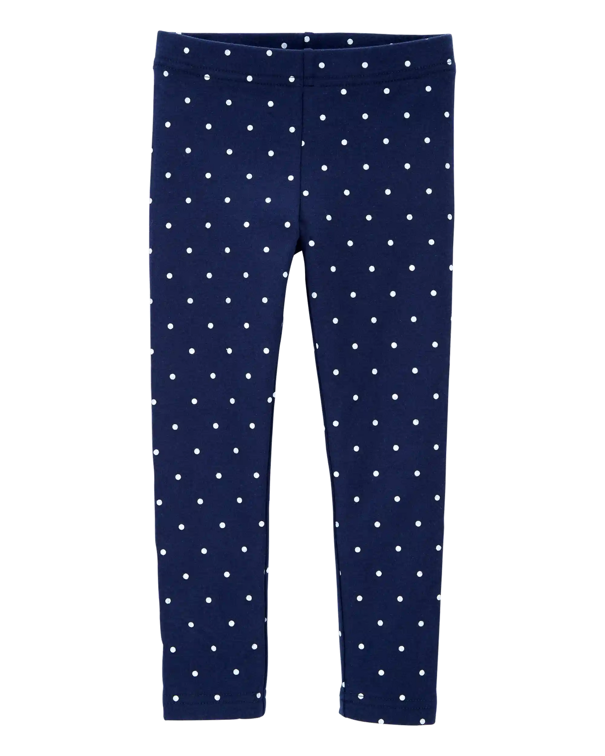 Baby Polka Dot Cotton Stretch Leggings