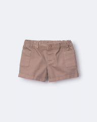 Toddler Girl Mom Shorts - Mauve