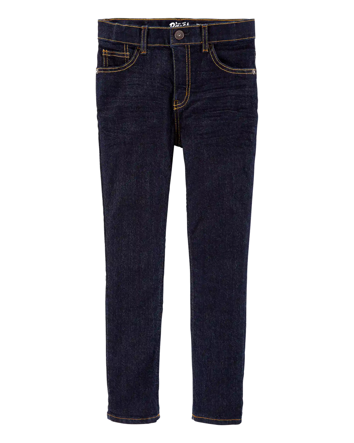 Kid Dark Blue Wash Skinny-Leg Jeans