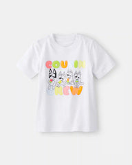 Toddler Bluey™ Graphic Tee - White