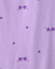 Girls Sunglasses Top - Purple