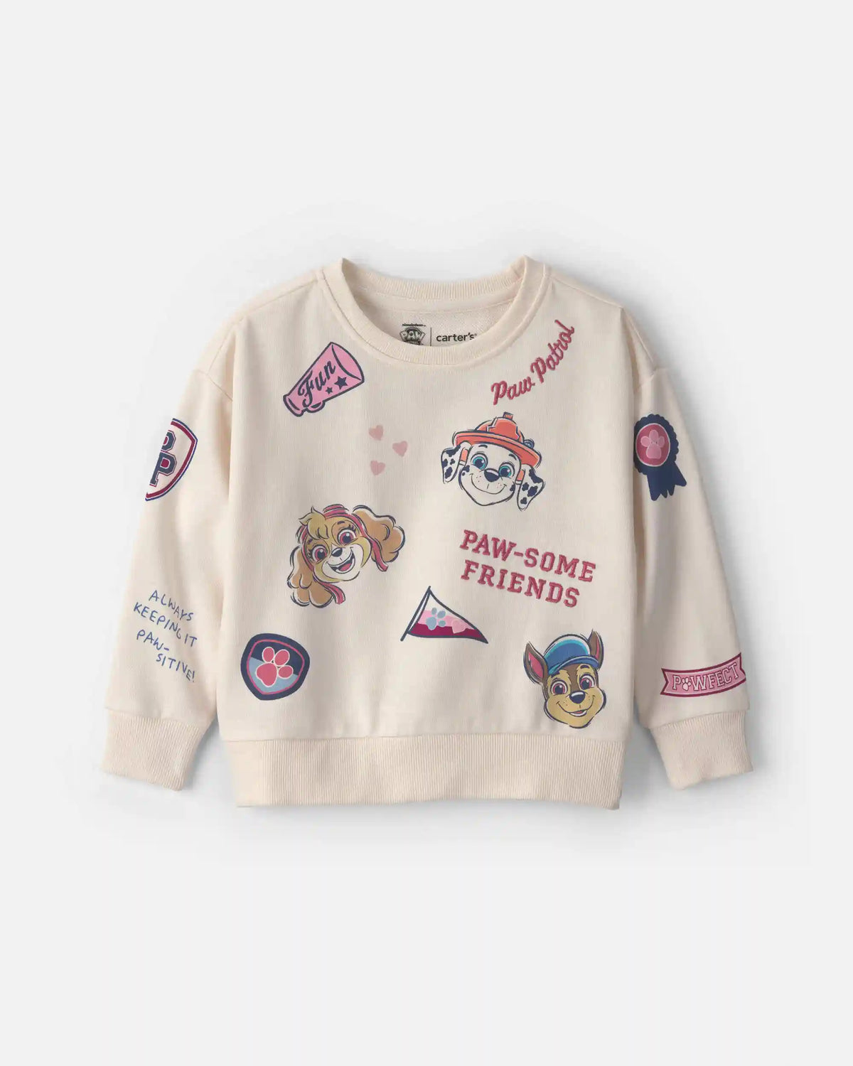 Toddler Girl Paw Patrol® Pullover Sweatshirt - Cream