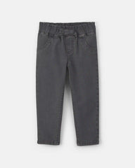 Toddler Girl Denim Pants - Black
