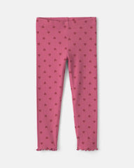 Baby Girl 2-Piece 'Love' Fleece Long-Sleeve Top & Pant Set - Pink