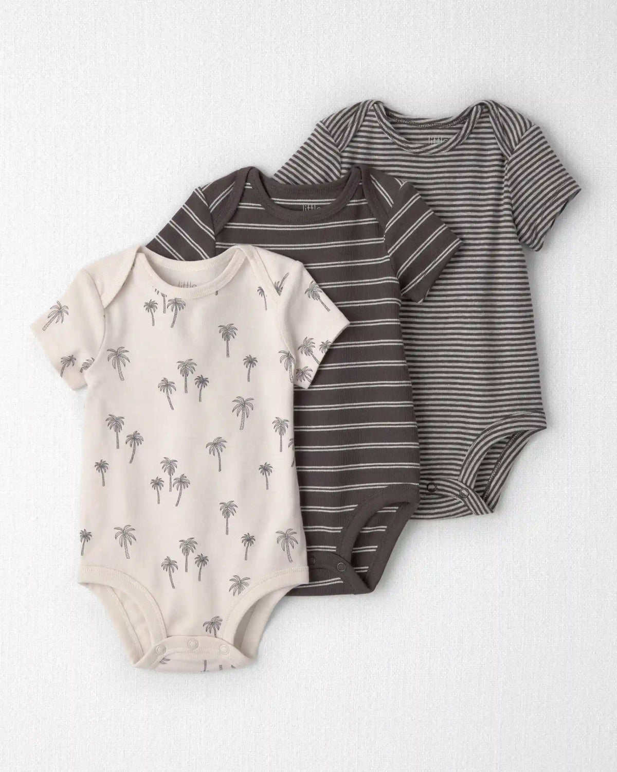 Baby 3-Pack Organic Cotton Bodysuits