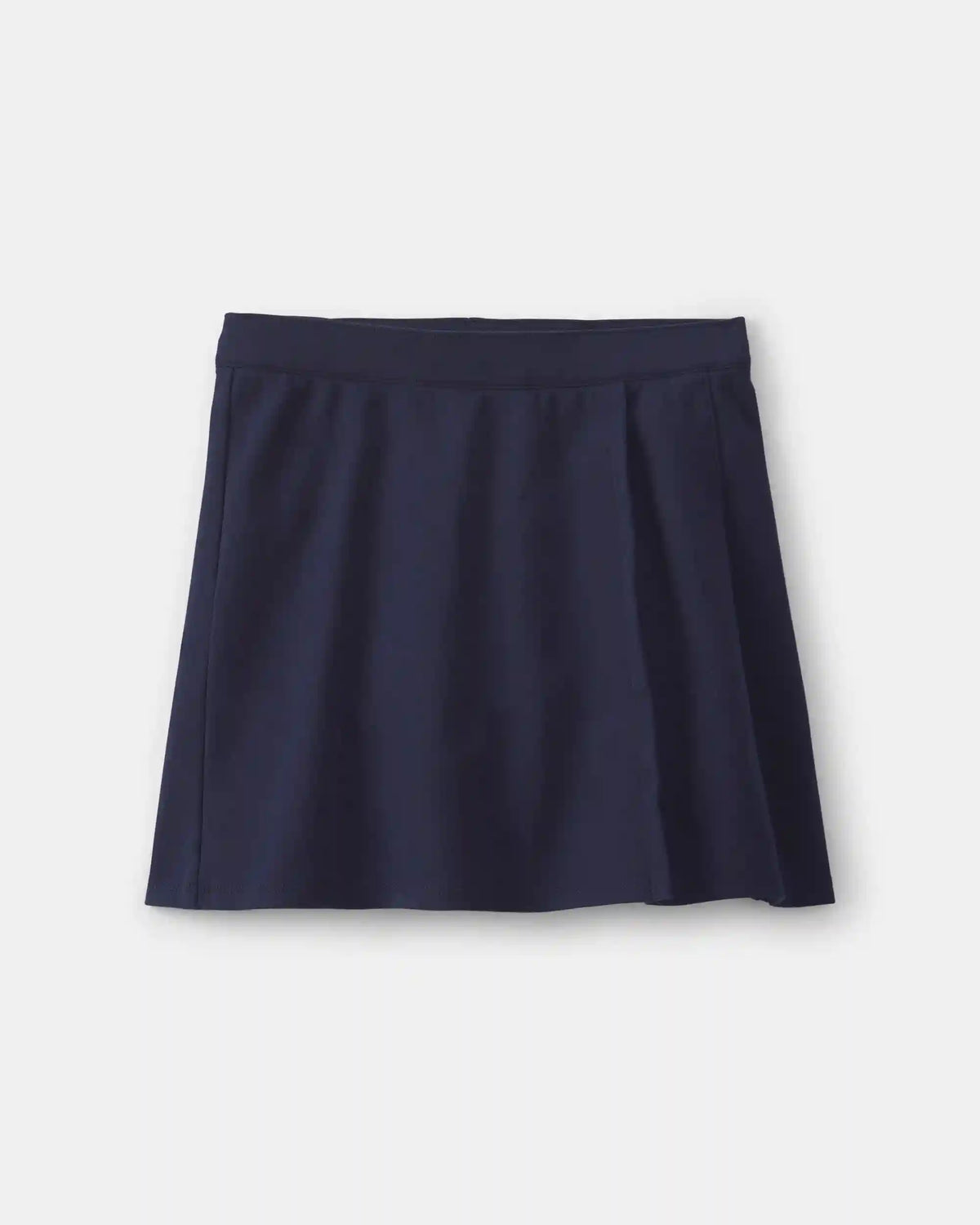 Girls Uniform Ponte Skort - Navy
