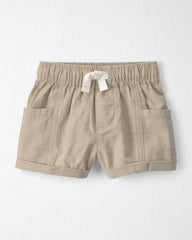 Baby Boy 2-Piece Top & Short Set Made with Organic Cotton in Red Gingham