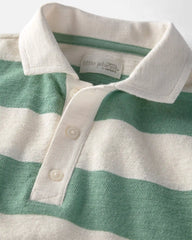 Toddler Boy Polo Shirt Made with Organic Cotton in Stripes