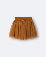 Toddler Girl Avenue Twirl™ Mini Skirt with Tulle - Golden Yellow