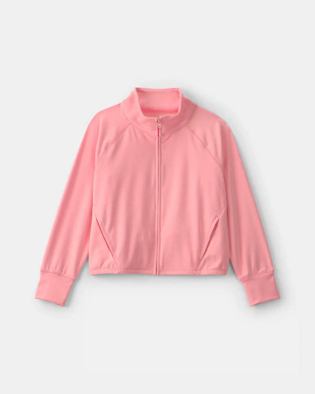Girls Active Zip-Up Jacket - Pink