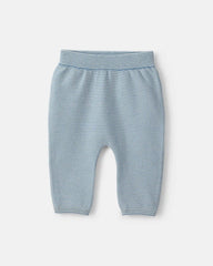Baby Boy 2-Piece 'Hello Baby' Long-Sleeve Top & Pant Set - Blue