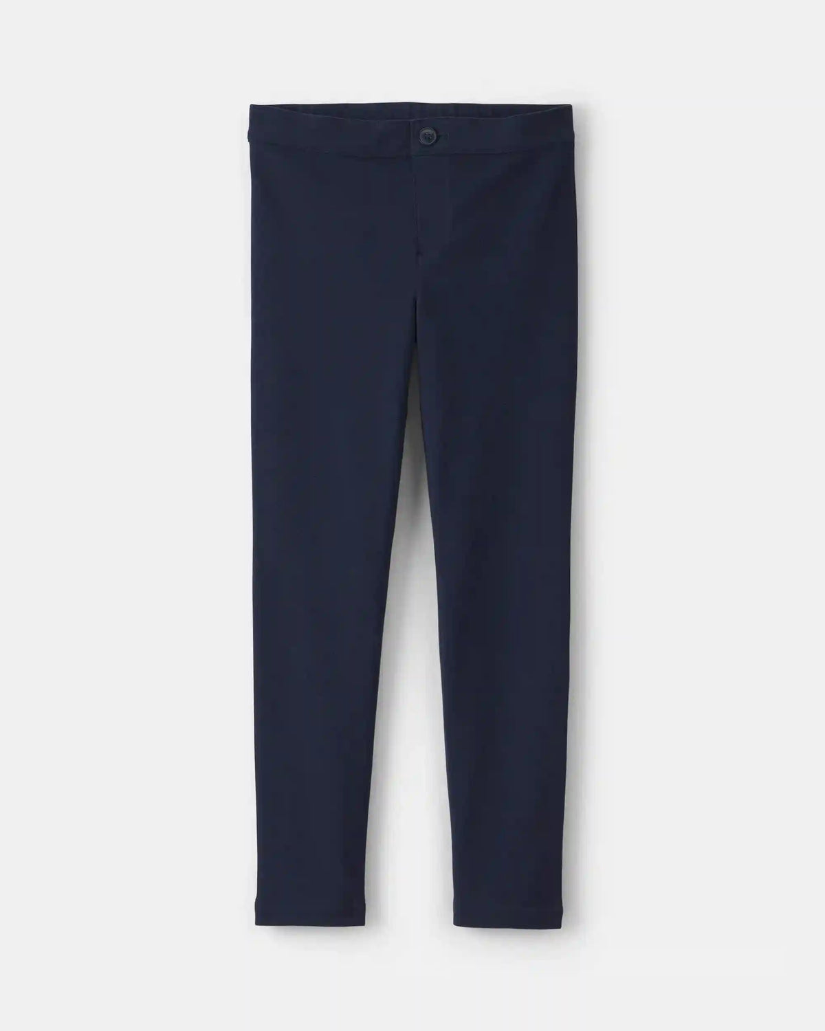 Girls Uniform Ponte Skinny Pants - Navy