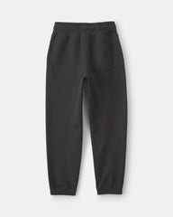 Boys Spider Web Halloween French Terry Joggers - Black