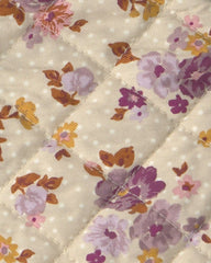Baby Girl Floral Vest - Cream