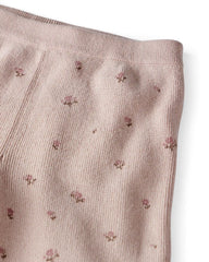 Baby Girl 2-Piece Organic Cotton Sweater Knit Top & Pant Set