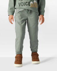 Toddler Boy  Cotton Everyday Pull-On Jogger - Green