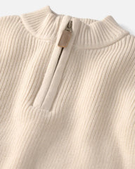 Toddler Boy Organic Cotton Quarter-Zip Pullover
