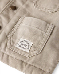 Baby Organic Cotton Twill Barn Jacket