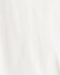 Toddler Solid Short-Sleeve Pocket Tee - White