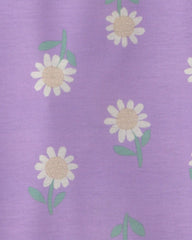 Girls 2-Pack Floral Night Gowns - Purple