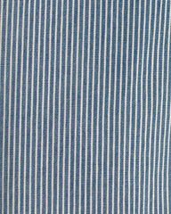 Toddler Girl Hickory Stripe Denim Relaxed Jeans - Light Wash