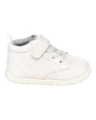Boys Every Step® First Walker High-Top Sneakers - White