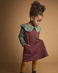 Toddler Girl Otter Pocket Jumper - Burgundy