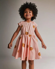 Toddler Girl Avenue Twirl™ Dress in Bee Print - Light Pink