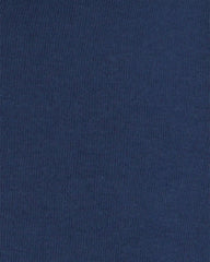 Baby Boy Bear Fleece Zip-Up Hoodie - Navy Blue