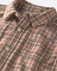 Toddler Boy Organic Cotton Flannel Button-Down Shirt