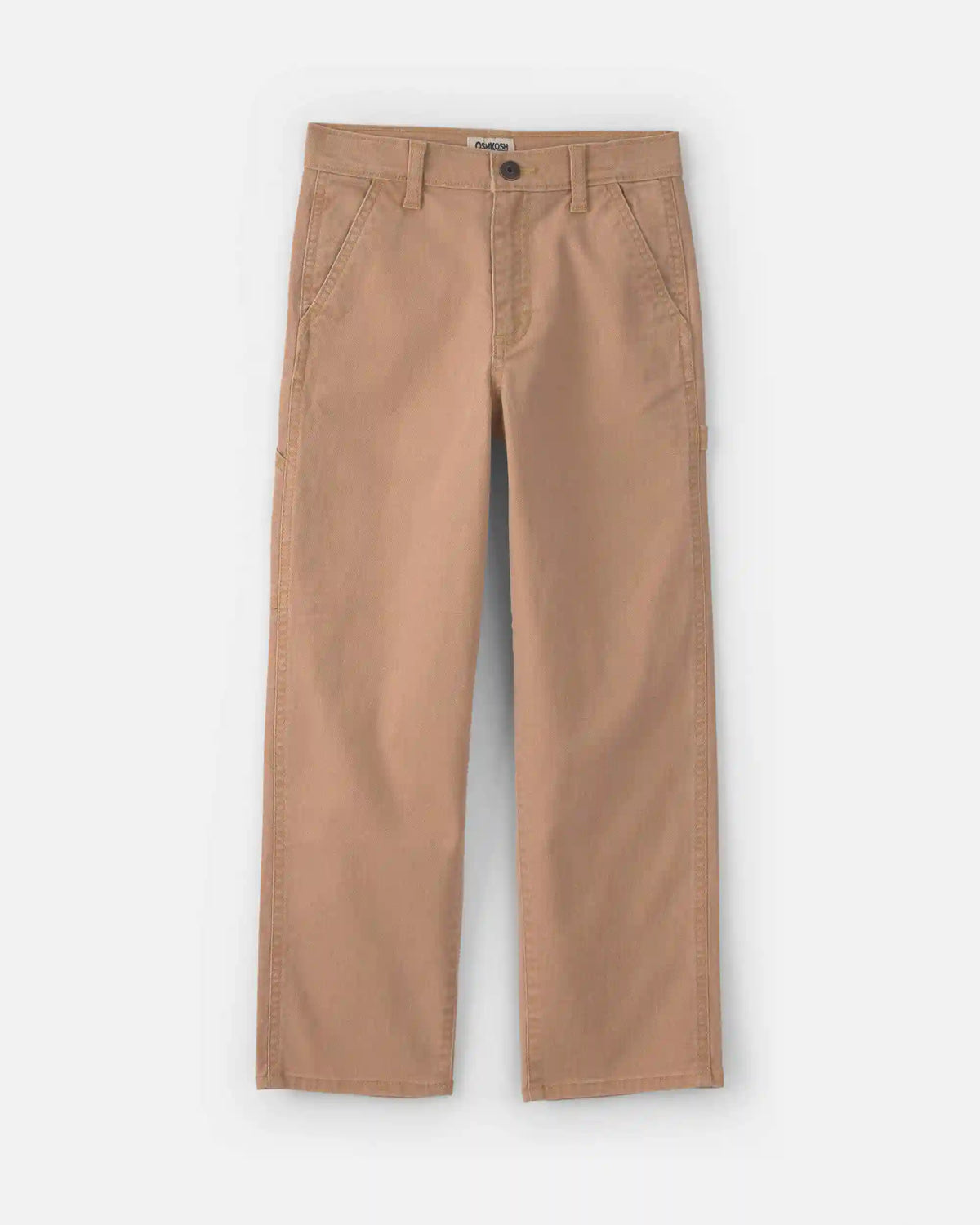 Boys Straight-Leg Pants - Khaki
